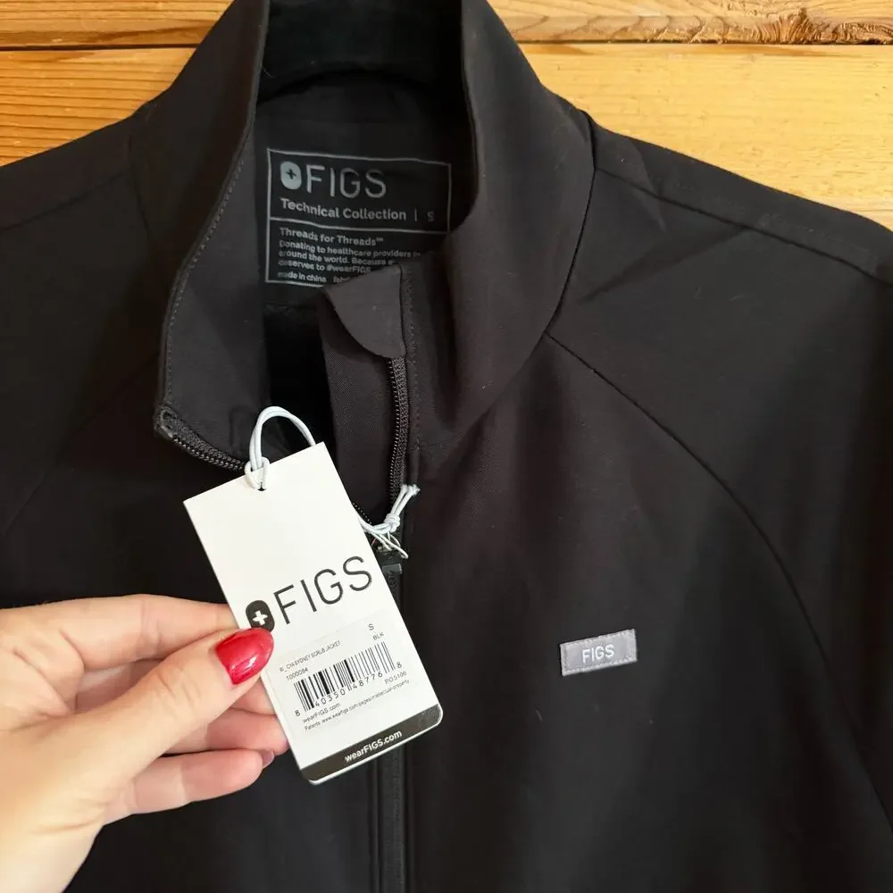 NWT FIGS Sydney Performance Scrub Jacket Small - Picture 3 of 5